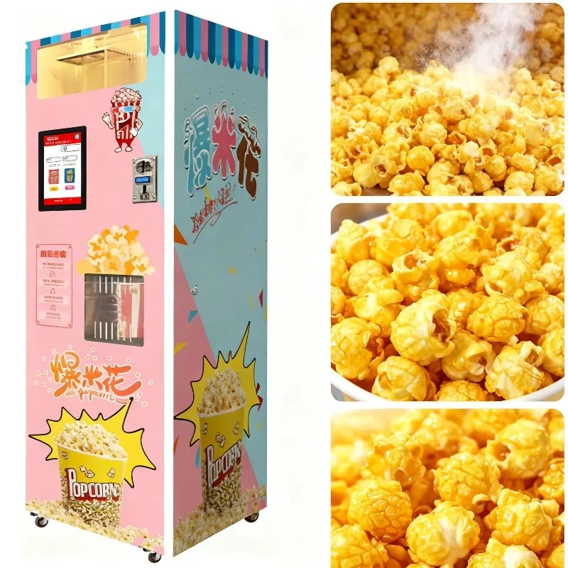 Food And Snacks - Mesin Pembuat Popcorn Otomatis Cerdas Teknologi