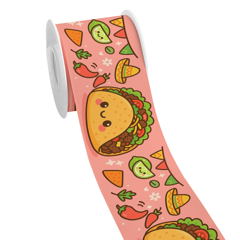 Food Snacks Pictures - Pita Grosgrain Motif Kartun Makanan Meksiko