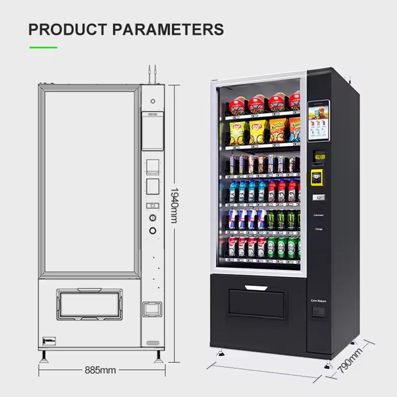 Mesin Vending Kombinasi Klasik - Food And Snacks ulasan dan harga
