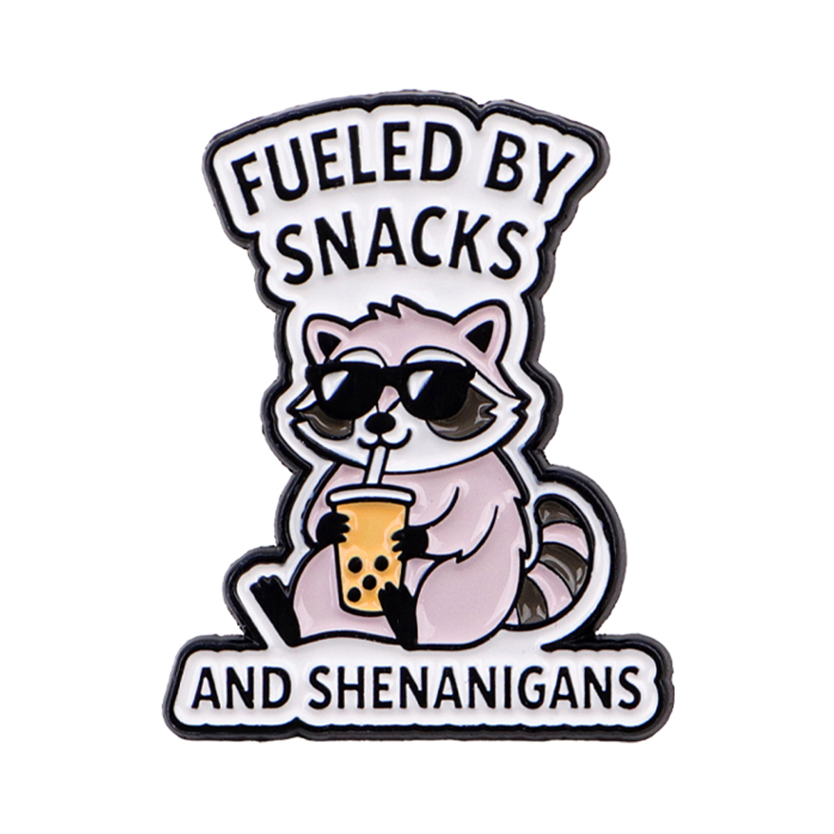 Pin Enamel Rakun 