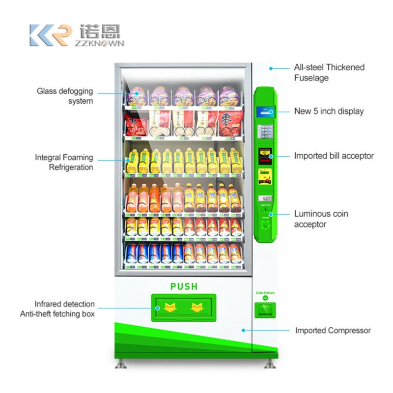 Mesin Penjual Minuman Otomatis - Food And Snacks ulasan dan harga
