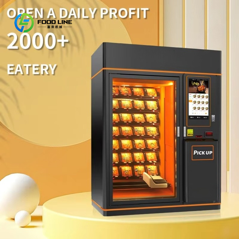 Mesin Penjual Makanan Panas Ku - Food And Snacks ulasan dan harga