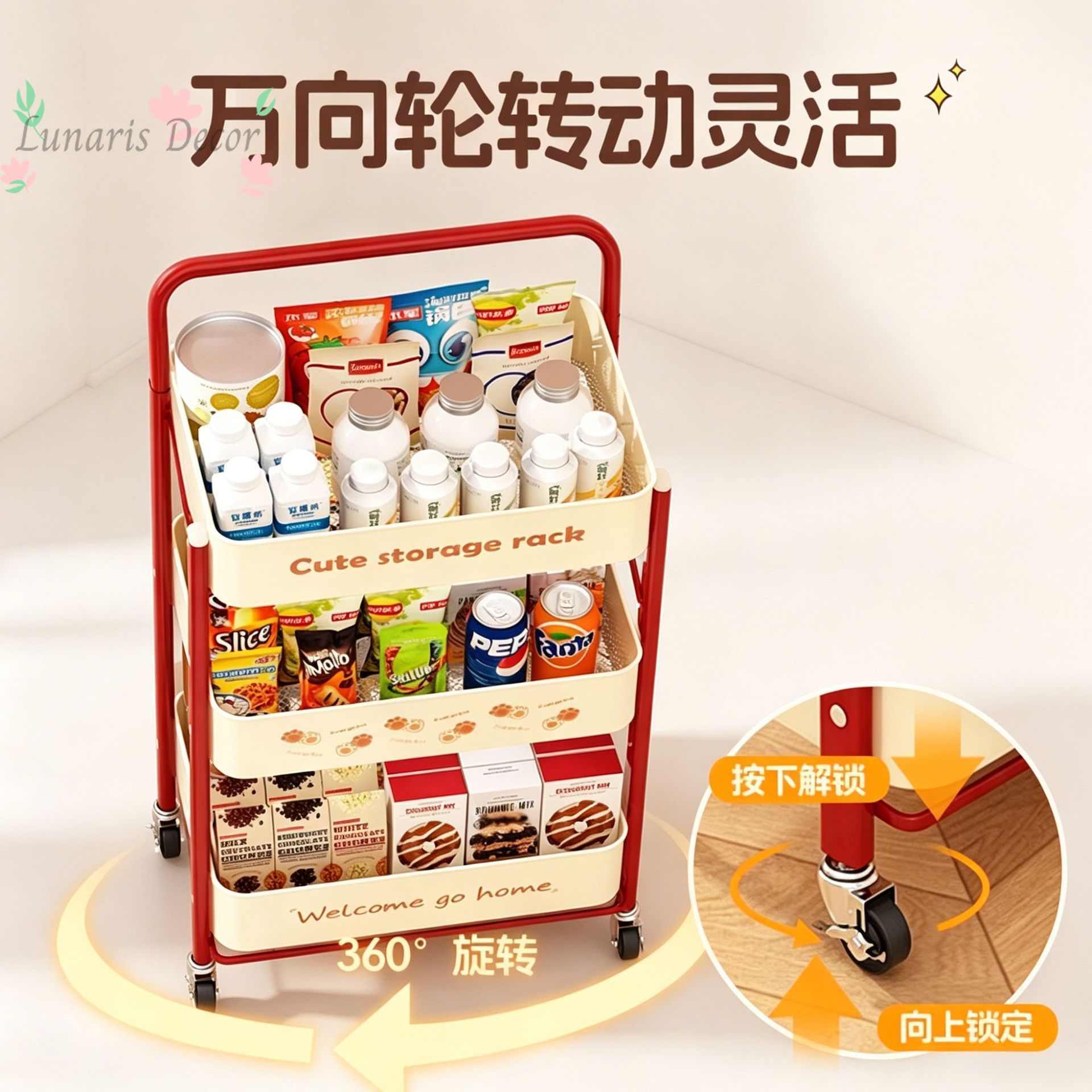 Gerobak kecil, rak camilan, ra - Food Snacks Pictures ulasan dan harga